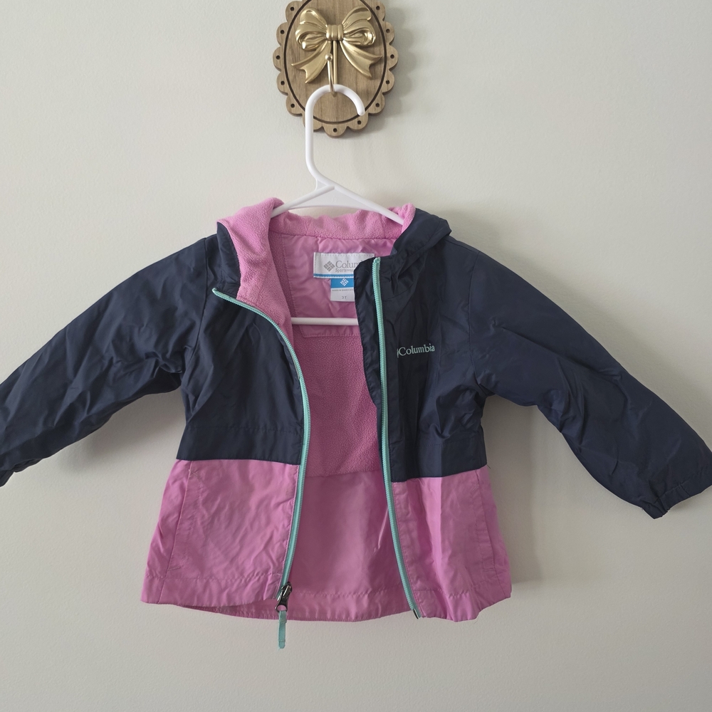 Columbia Pink Fleece Jacket